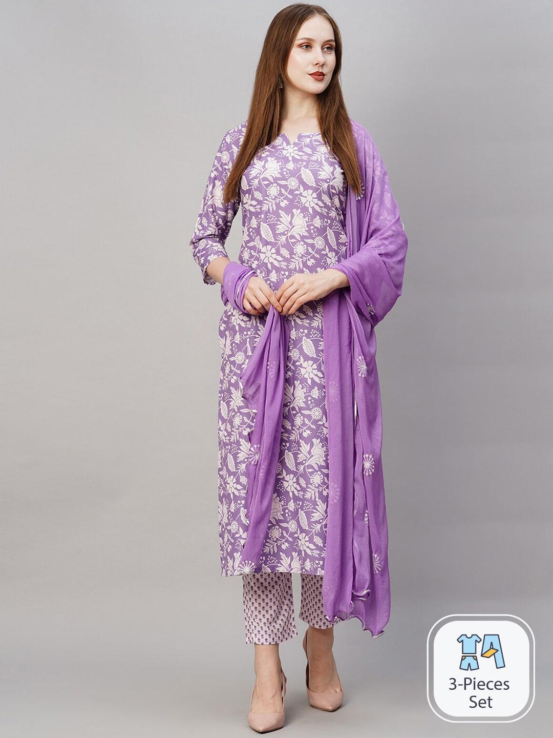 kalini-women-ethnic-motifs-printed-regular-kurta-with-trousers-&-dupatta