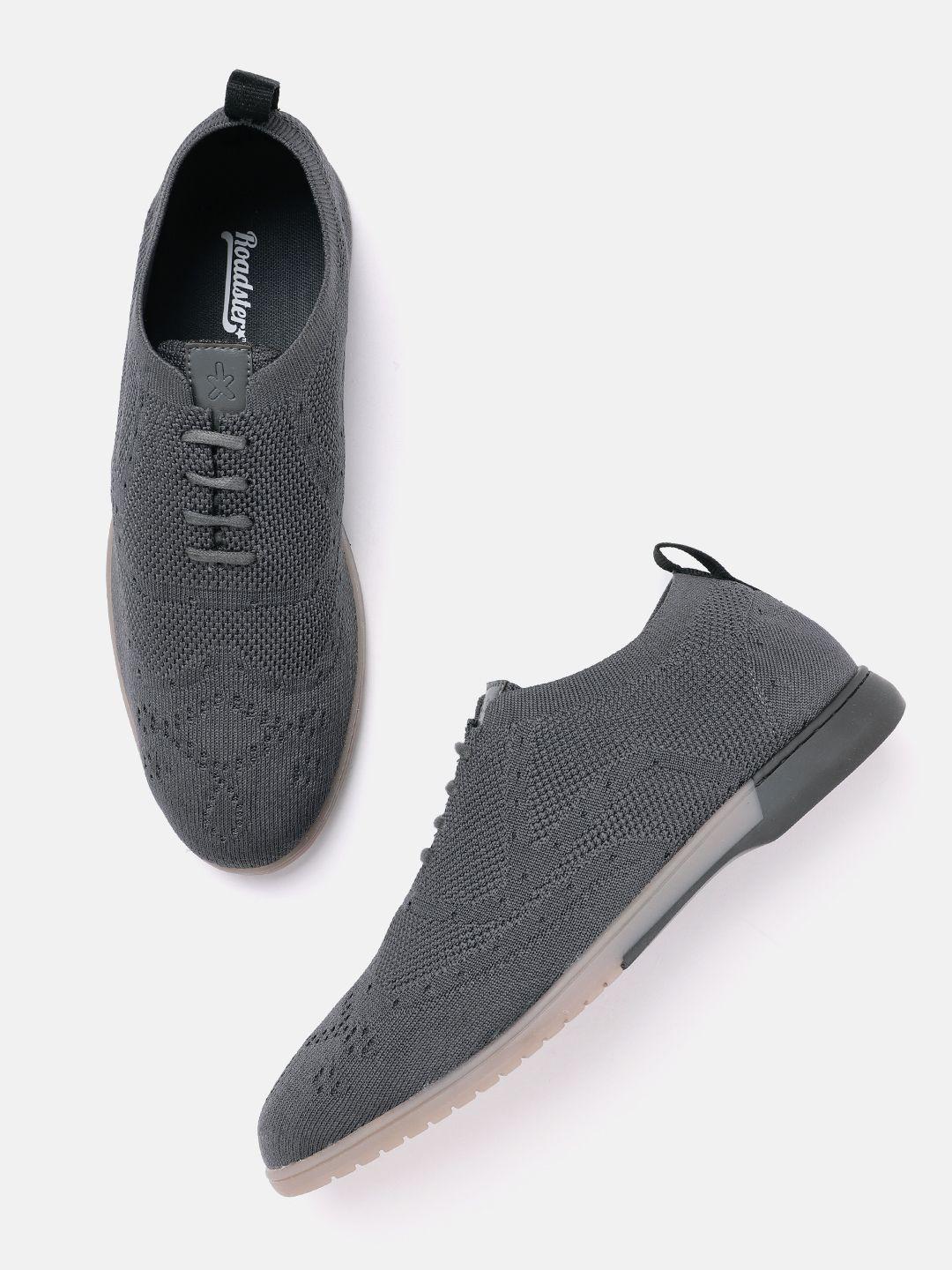 The Roadster Lifestyle Co. Men Woven Design Sneakers
