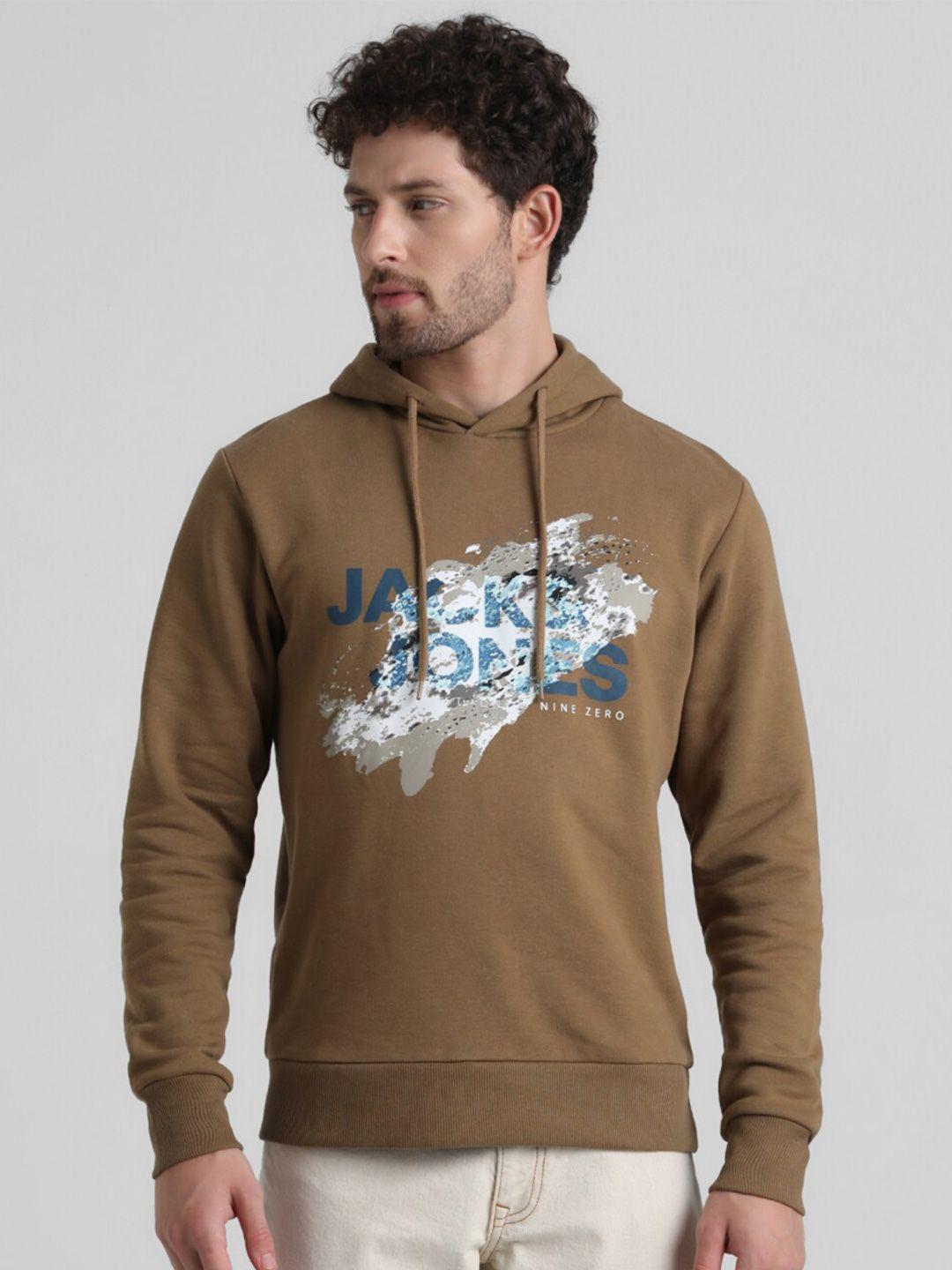 Jack & Jones Printed Hooded Sweatshirt