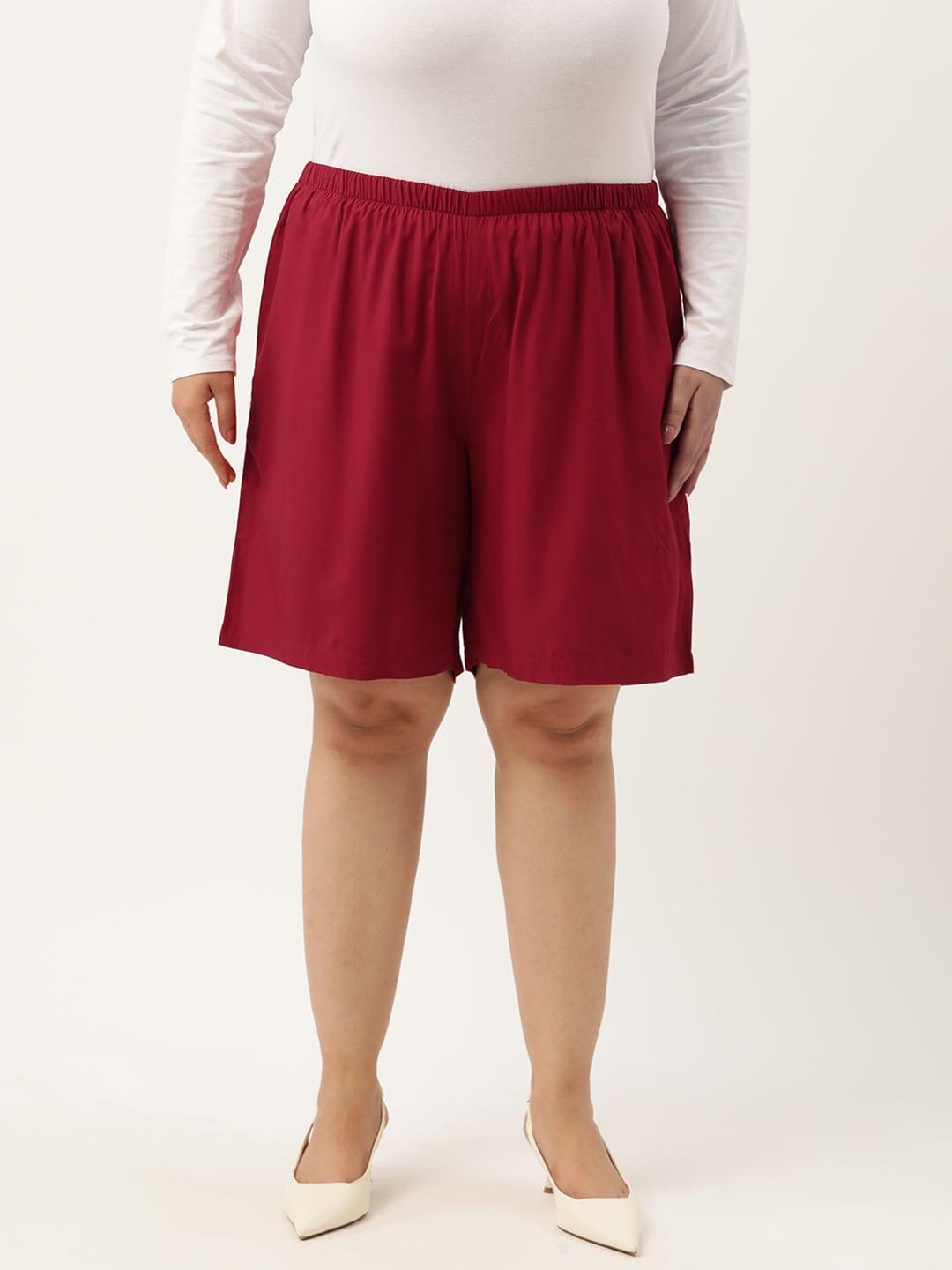 therebelinme-plus-size-high-rise-shorts