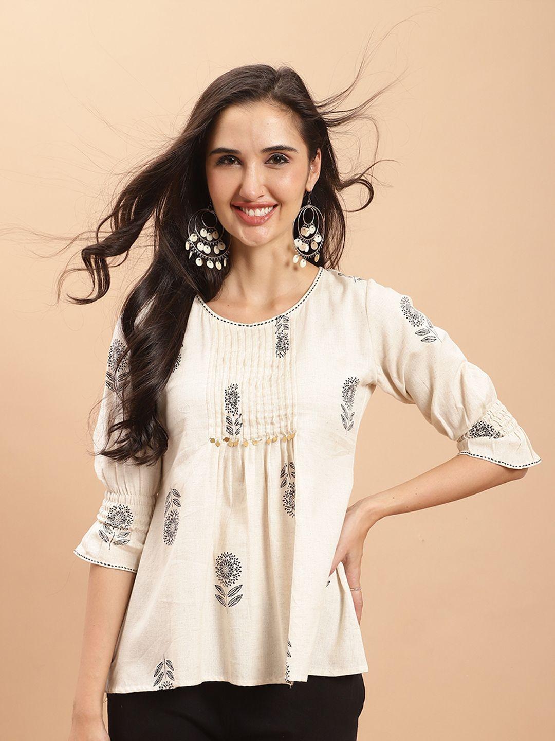 rajnandini-floral-printed-bell-sleeve-cotton-a-line-top