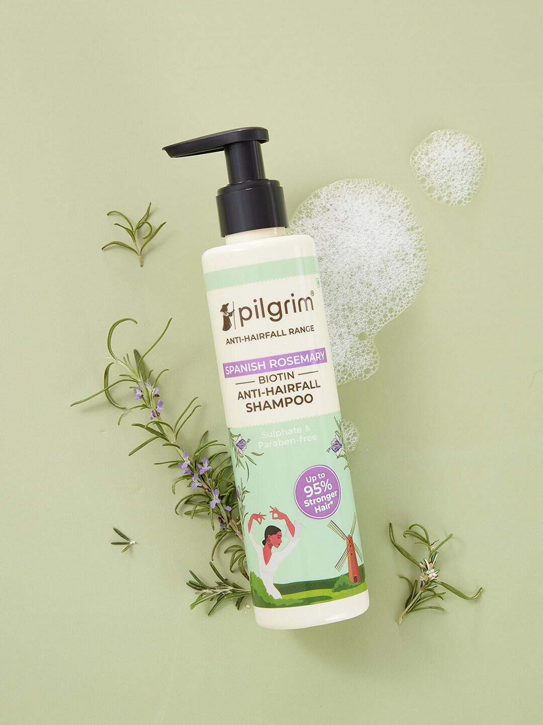 Pilgrim Rosemary & Biotin Anti-Hairfall Shampoo for Reducing Hair Loss & Breakage - 200ml