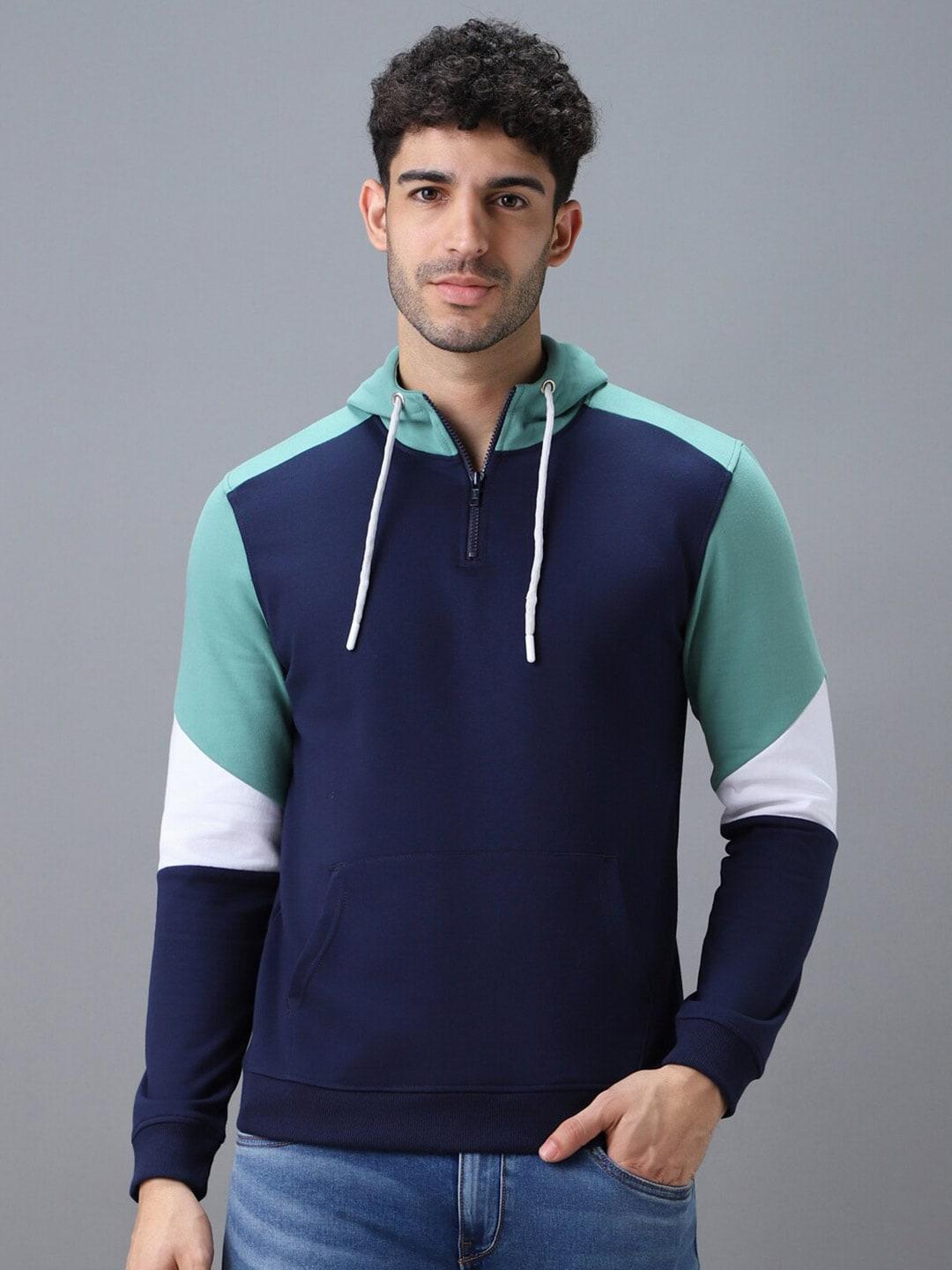 urbano-fashion-colourblocked-cotton-hooded-neck-sweatshirt
