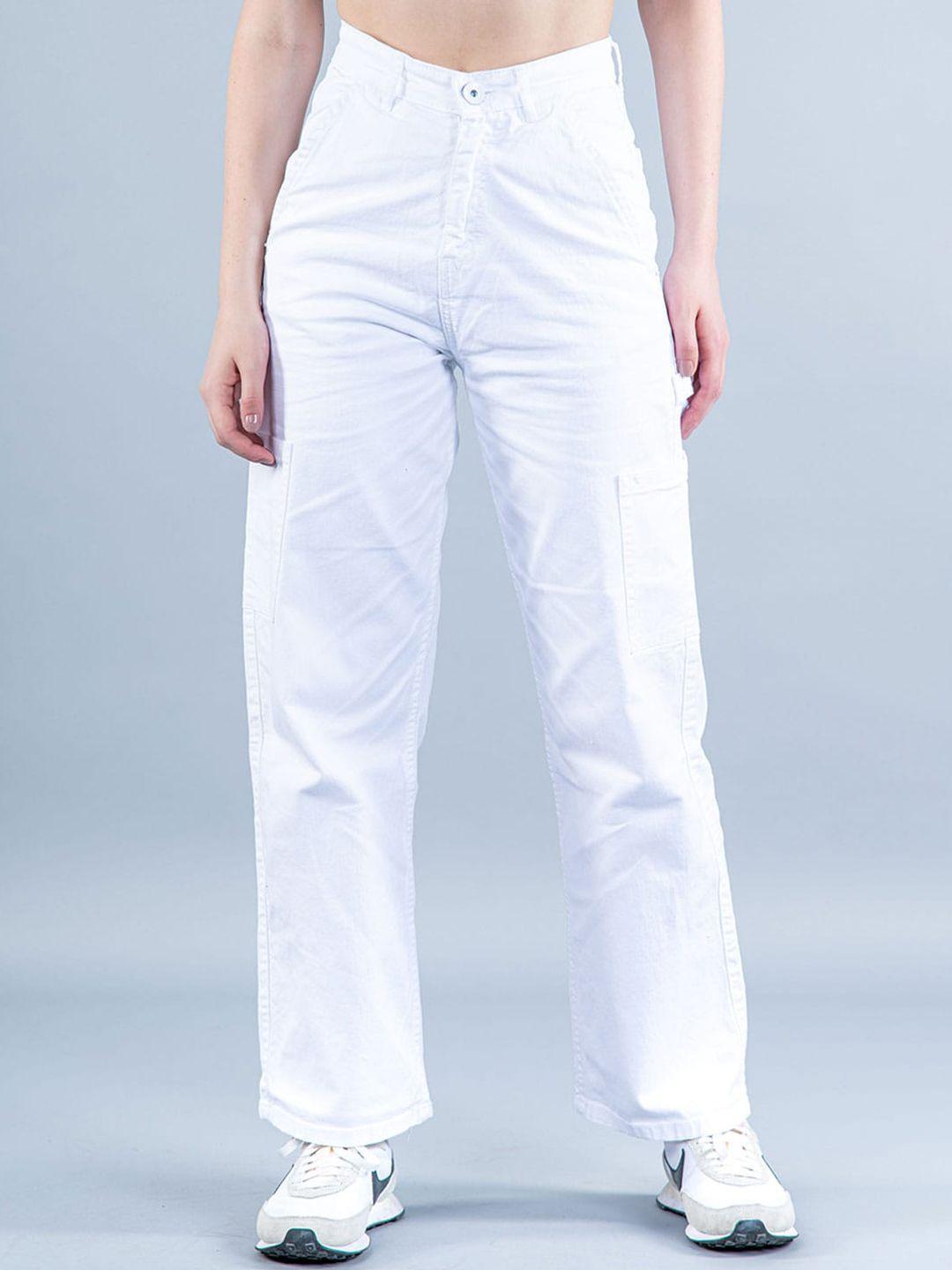 Tistabene Women Comfort Clean Look Cotton Jeans