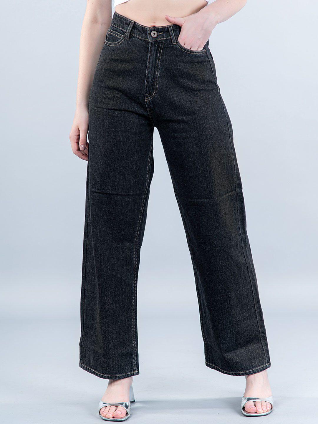 tistabene-women-comfort-flared-mid-rise-clean-look-stretchable-jeans