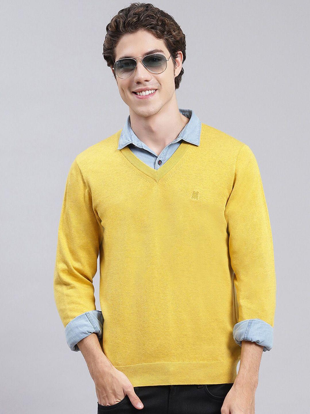 monte-carlo-v-neck-cotton-pullover