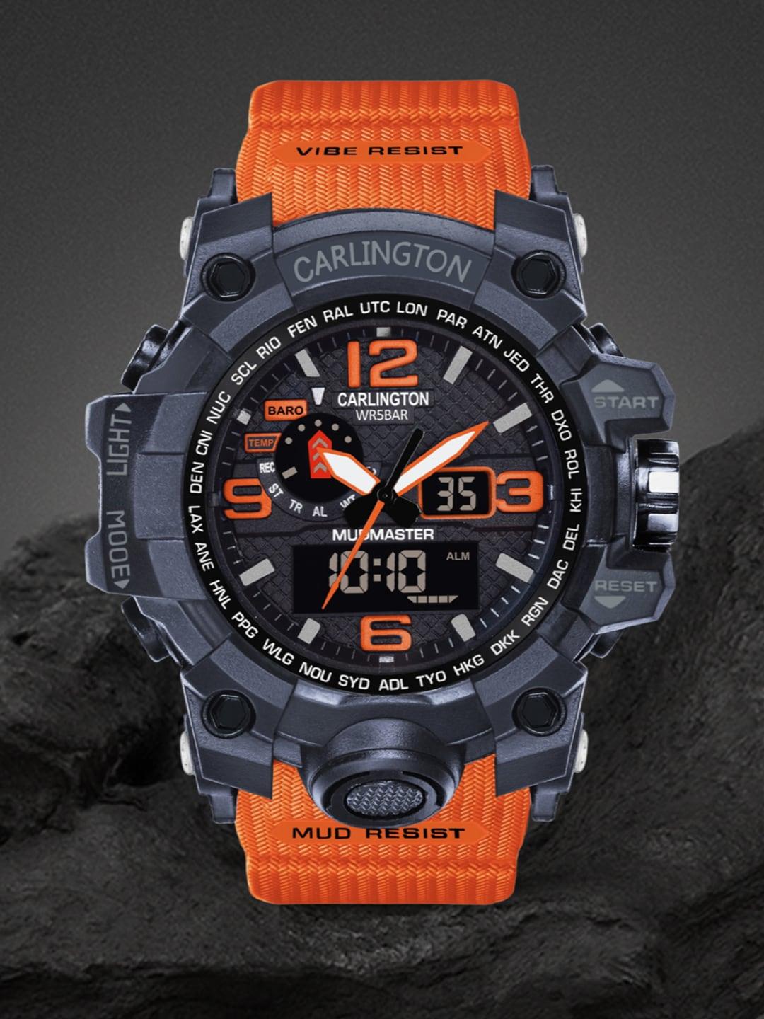 carlington-men-printed-dial-straps-analogue-and-digital-watch-ct-3344-orange