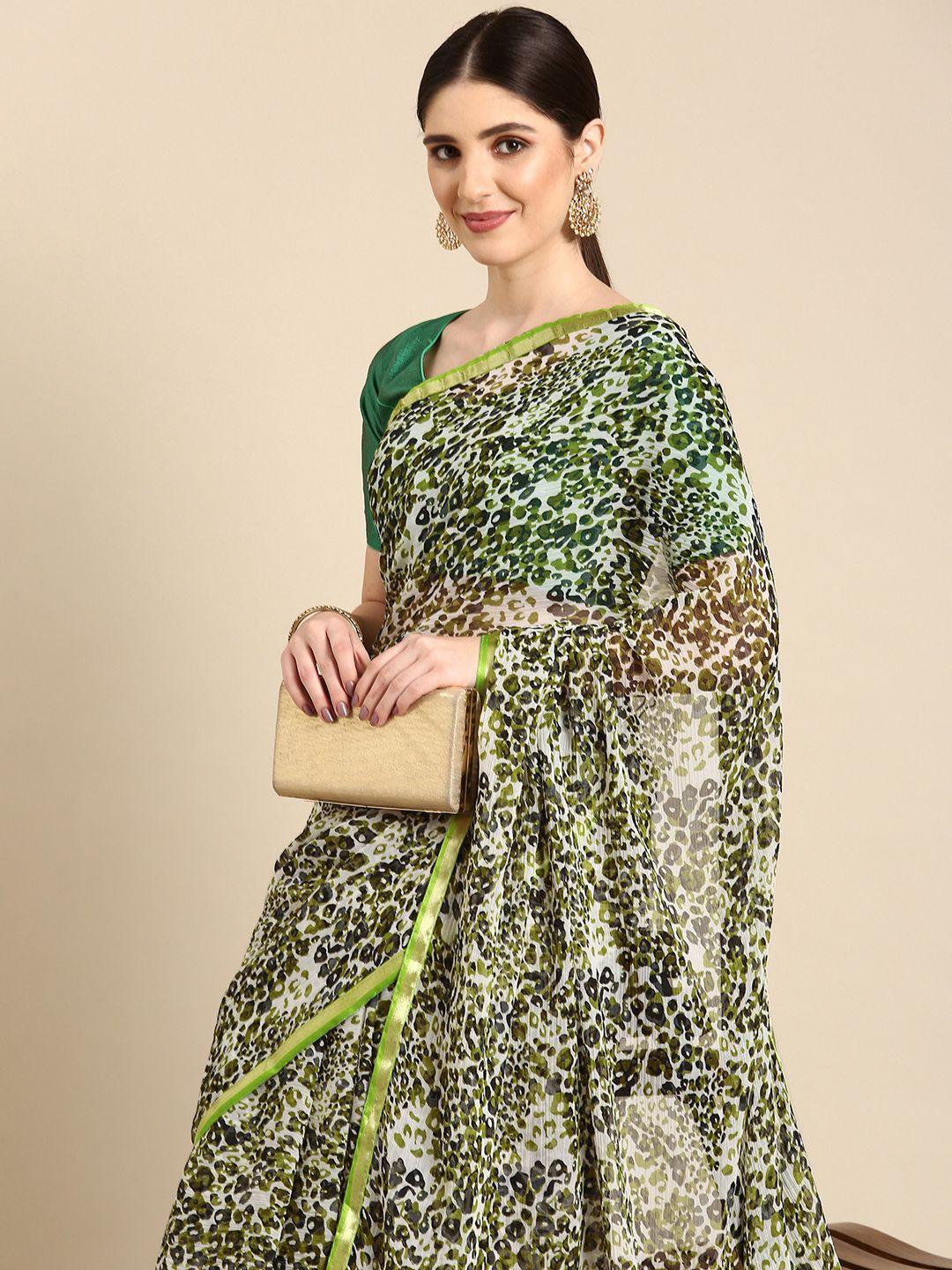 here&now-abstract-printed-pure-georgette-saree