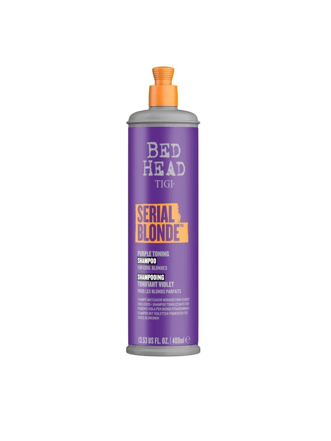 TIGI BED HEAD Serial Blonde Purple Toning Shampoo For Cool Blonds - 400ml
