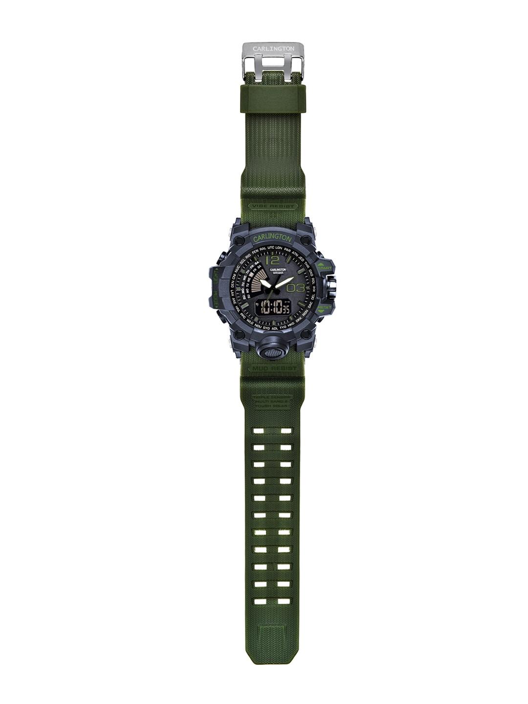 carlington-men-synthetic-straps-analogue-and-digital-watch--ct-3366-green