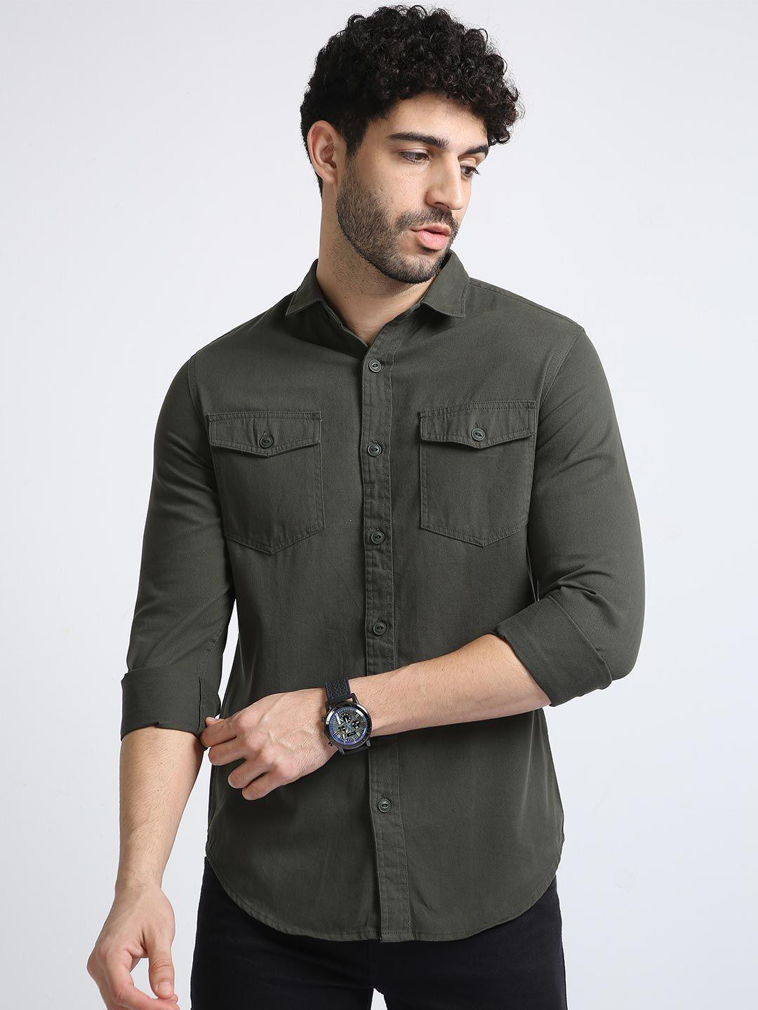 badmaash-spread-collar-slim-fit-cotton-casual-shirt