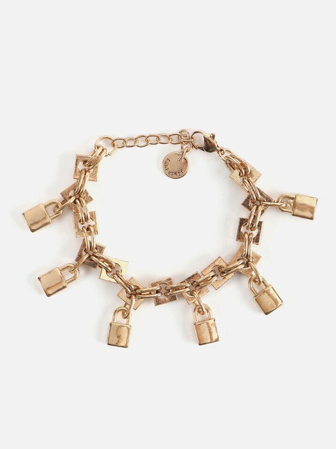 forever-21-gold-plated-link-bracelet