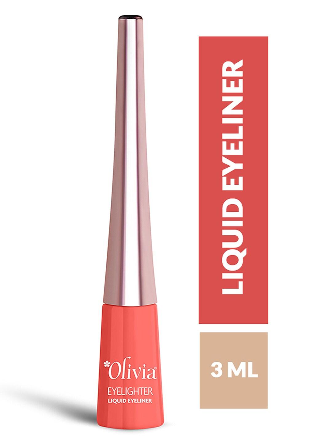 Olivia Eye Lighter Liquid Smudge Proof & Long Lasting Eyeliner - 3ml - Black