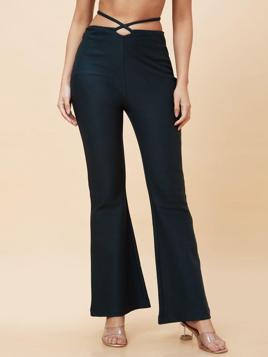 globus-women-mid-rise-bootcut-trousers