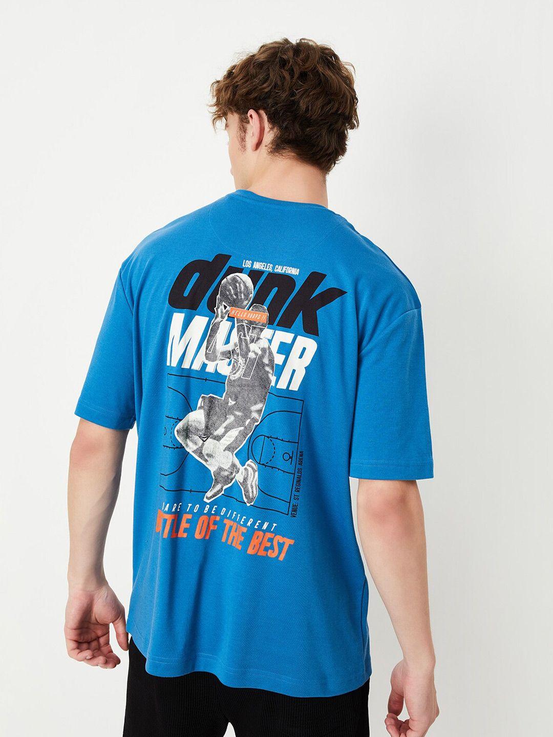 max Typography Printed Regular Fit T-shirt