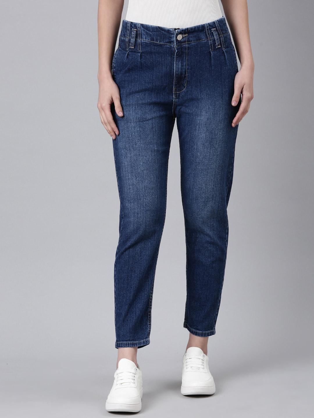 showoff-women-mom-fit-light-fade-clean-look-stretchable-jeans