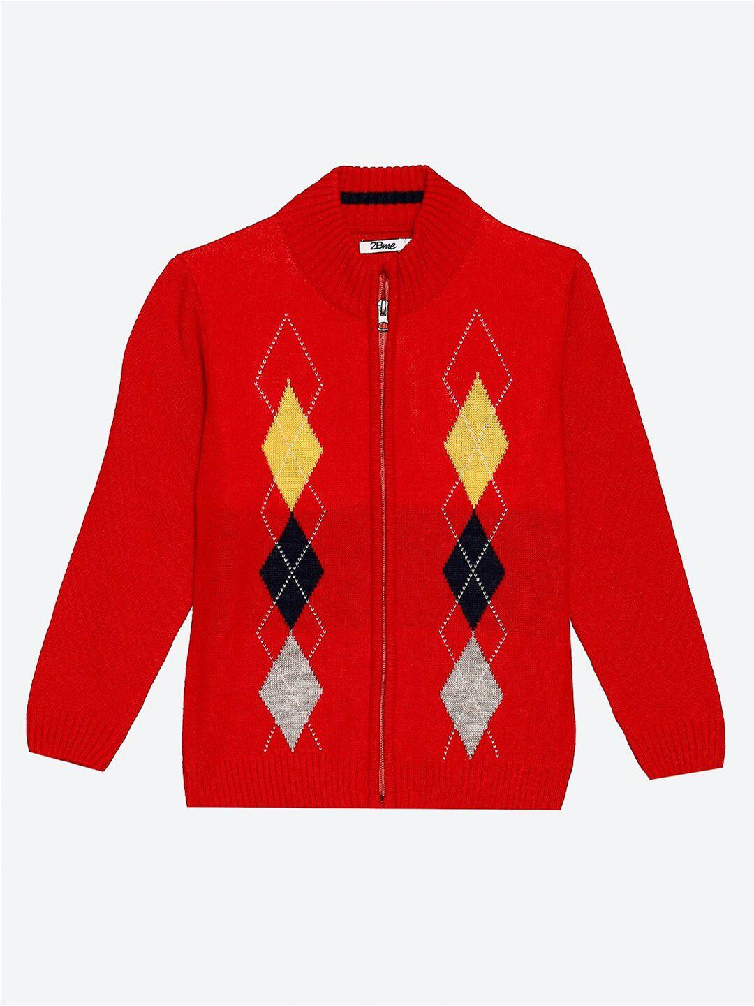2bme-boys-geometric-printed-acrylic-cardigan-sweater