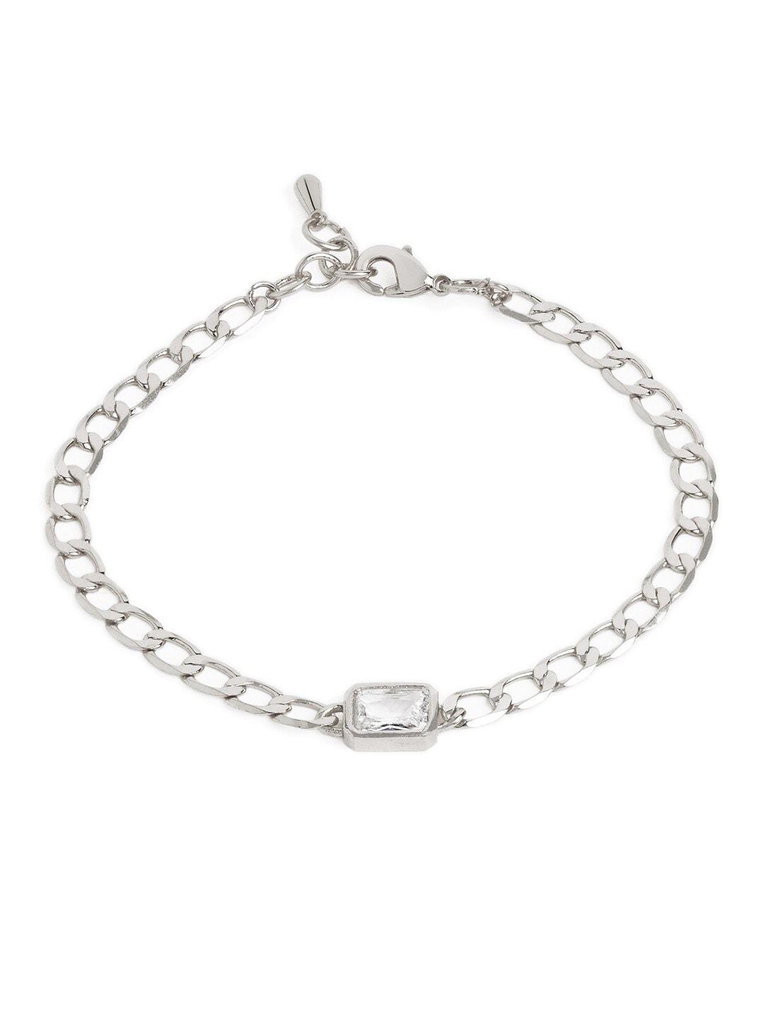MINUTIAE Silver-Plated Link Bracelet