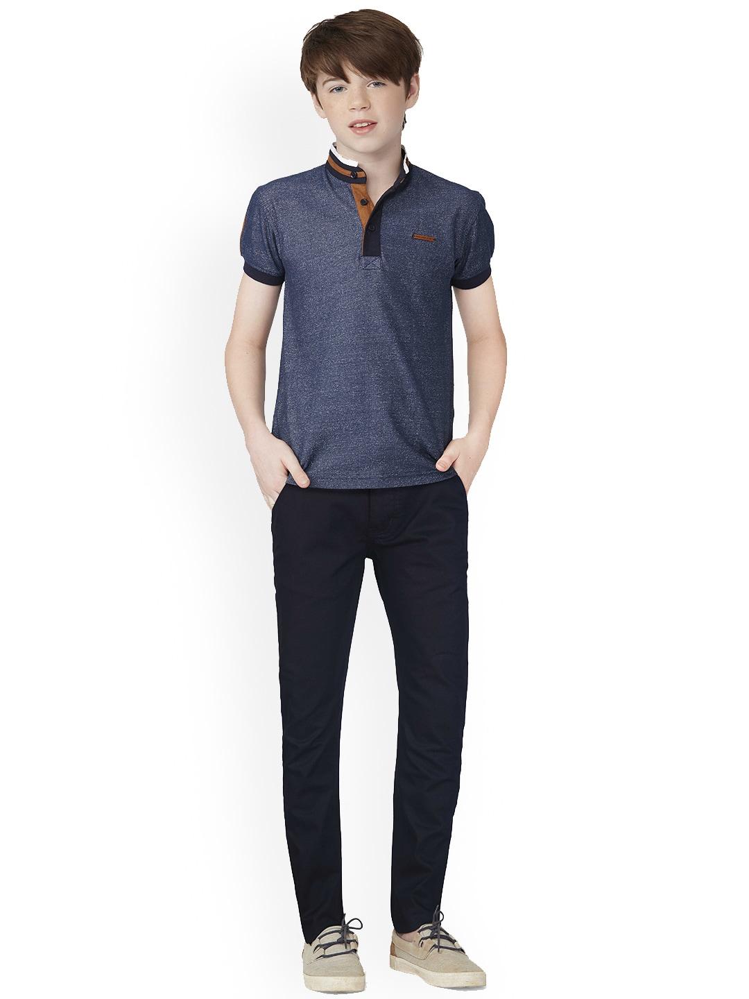 Gini and Jony Boys Mid-Rise Cotton Regular Fit Chinos