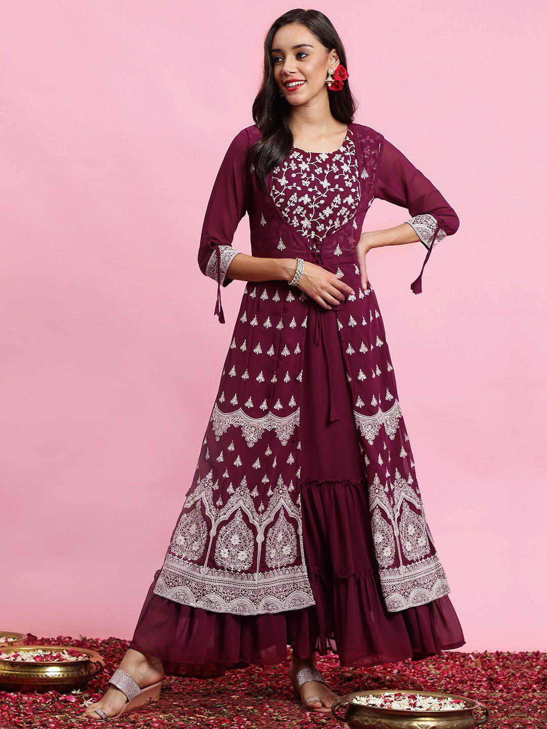 indo-era-floral-embroidered-layered-georgette-maxi-ethnic-dress