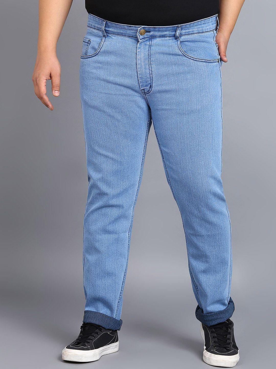 Urbano Plus Men Regular Fit Light Fade Stretchable Jeans