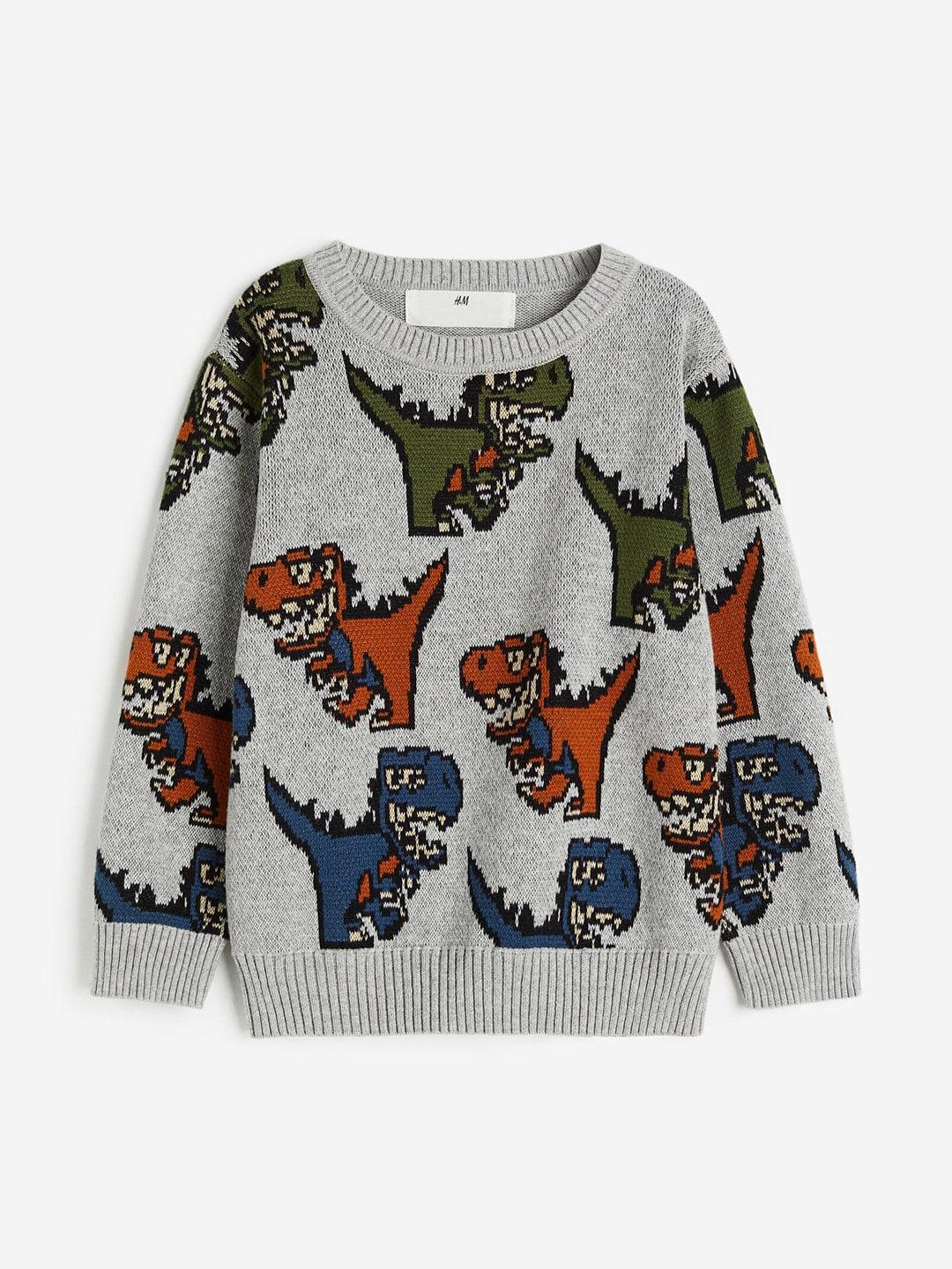 H&M Boys Jacquard-Knit Jumper Sweaters