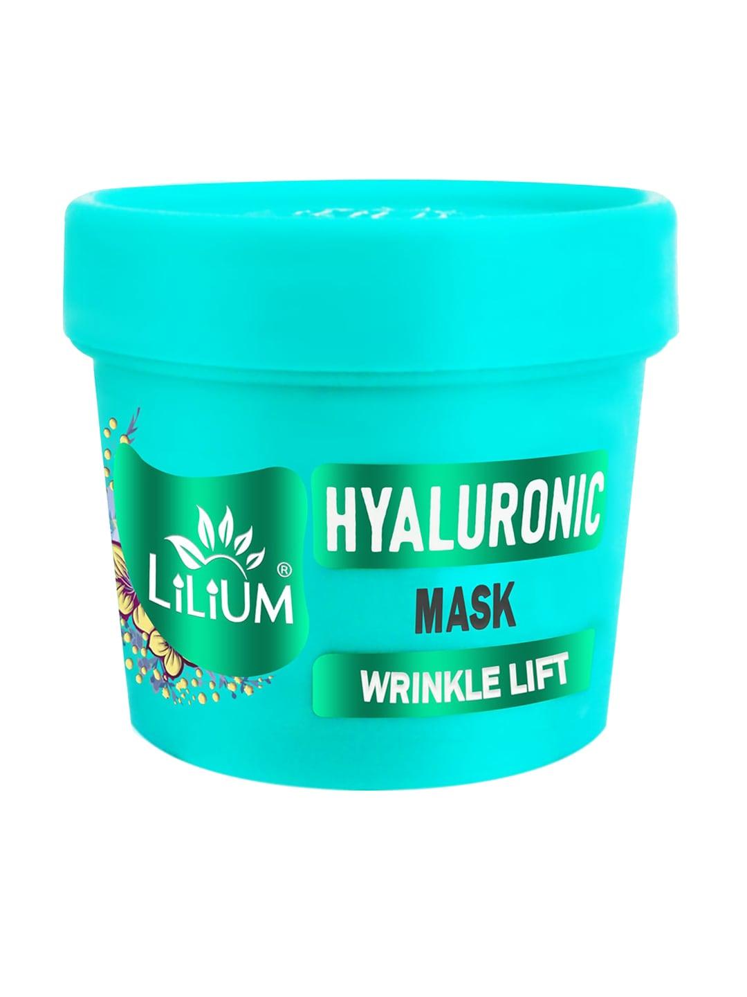 Lilium Hyaluronic Face Mask For Wrinkle Lift Nourishing Extra Glow & Fair Complexion- 100g