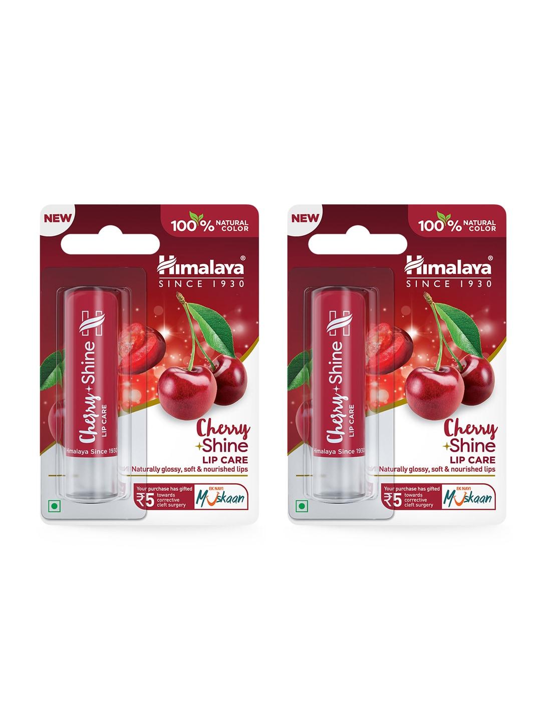 himalaya-set-of-2-cherry-shine-lip-care-for-glossy-soft-&-nourished-lips---4.5g-each