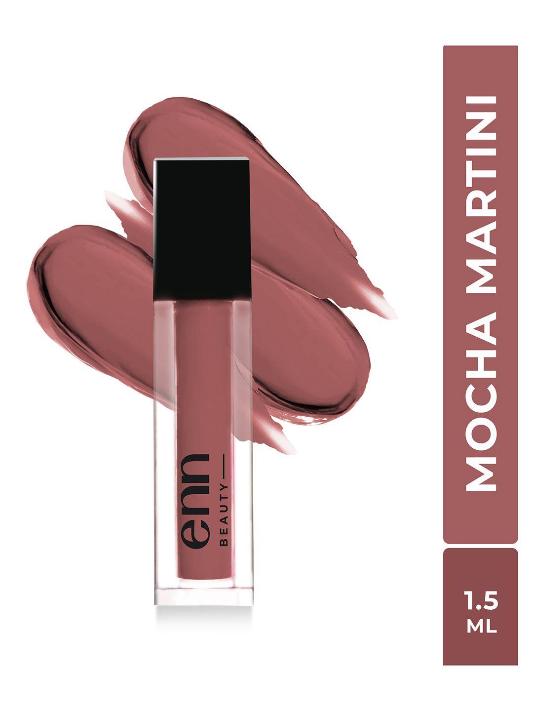 ENN Beauty Made with Ghee Semi Matte Liquid Lipstick - Mocha Martini