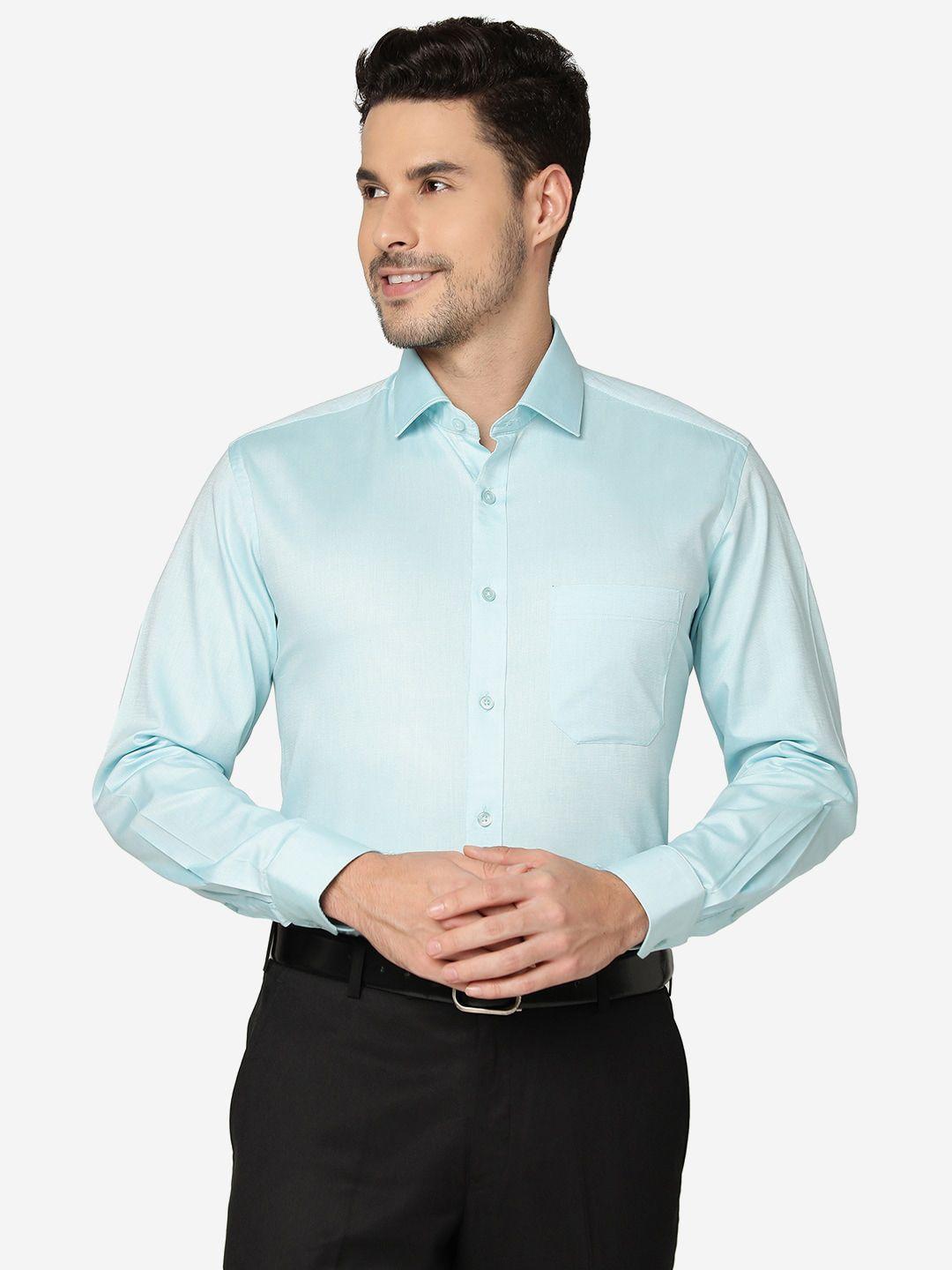 Greenfibre Spread Collar Pure Cotton Formal Shirt
