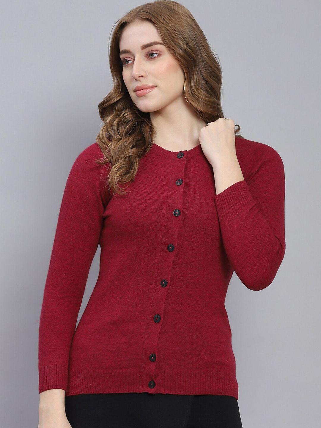 monte-carlo-round-neck-woollen-cardigan-sweater