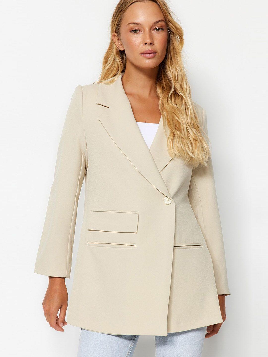 Trendyol Double-Breasted Casual Blazer