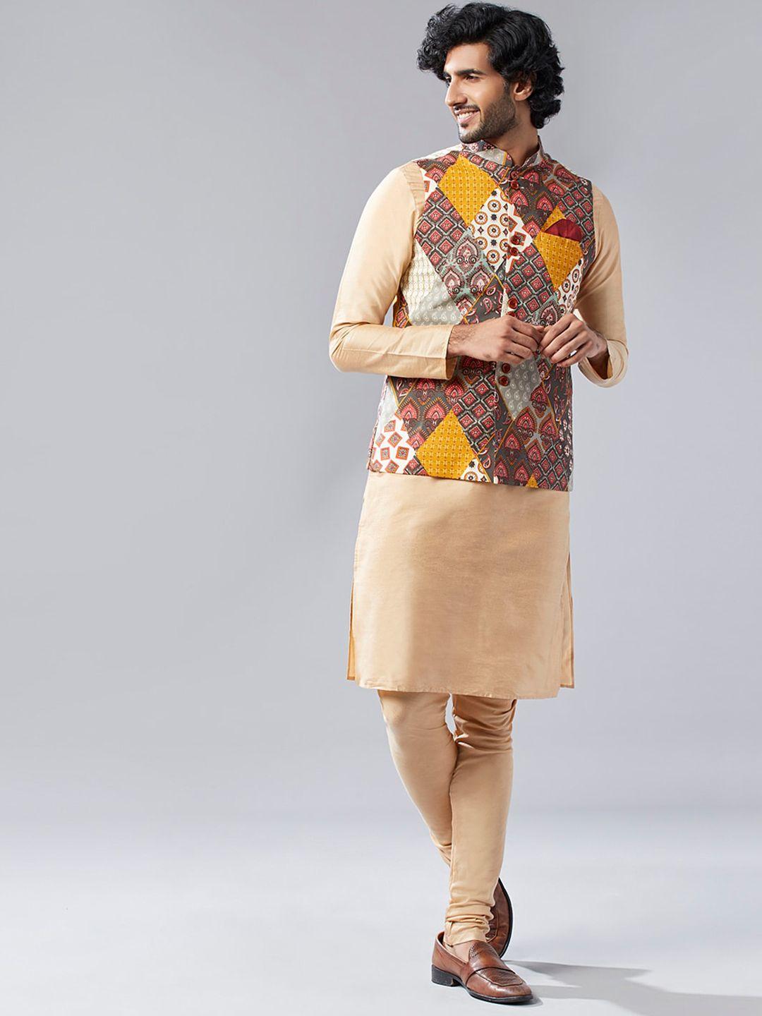 kisah-mandarin-collar-straight-kurta-&-churidar-with-nehru-jacket