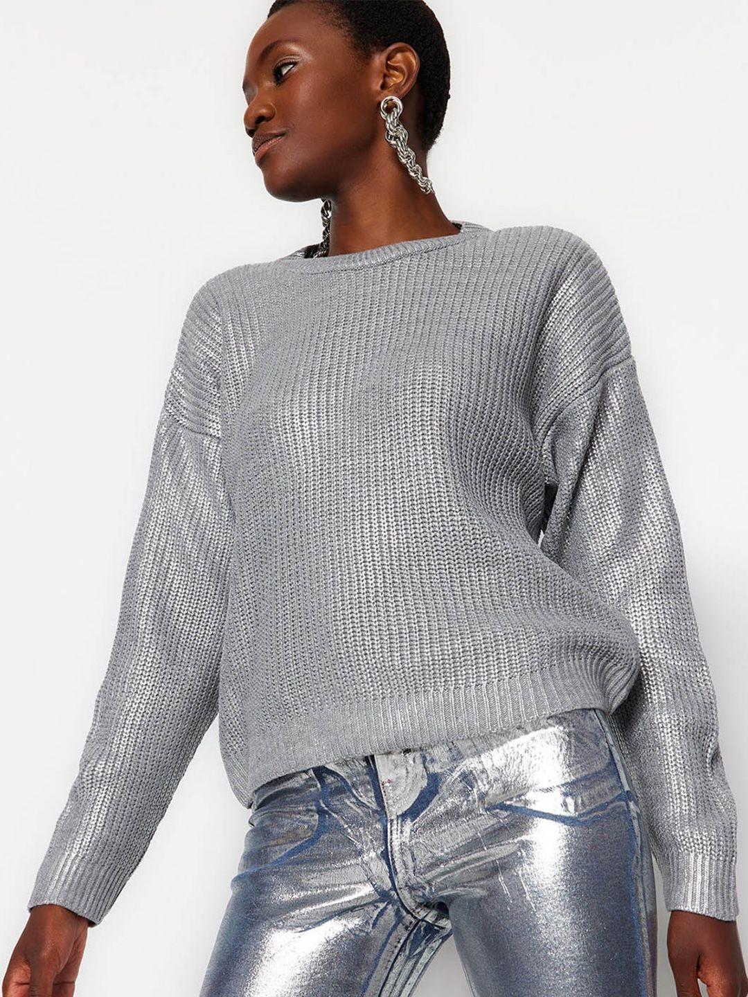 trendyol-ribbed-pullover-sweater