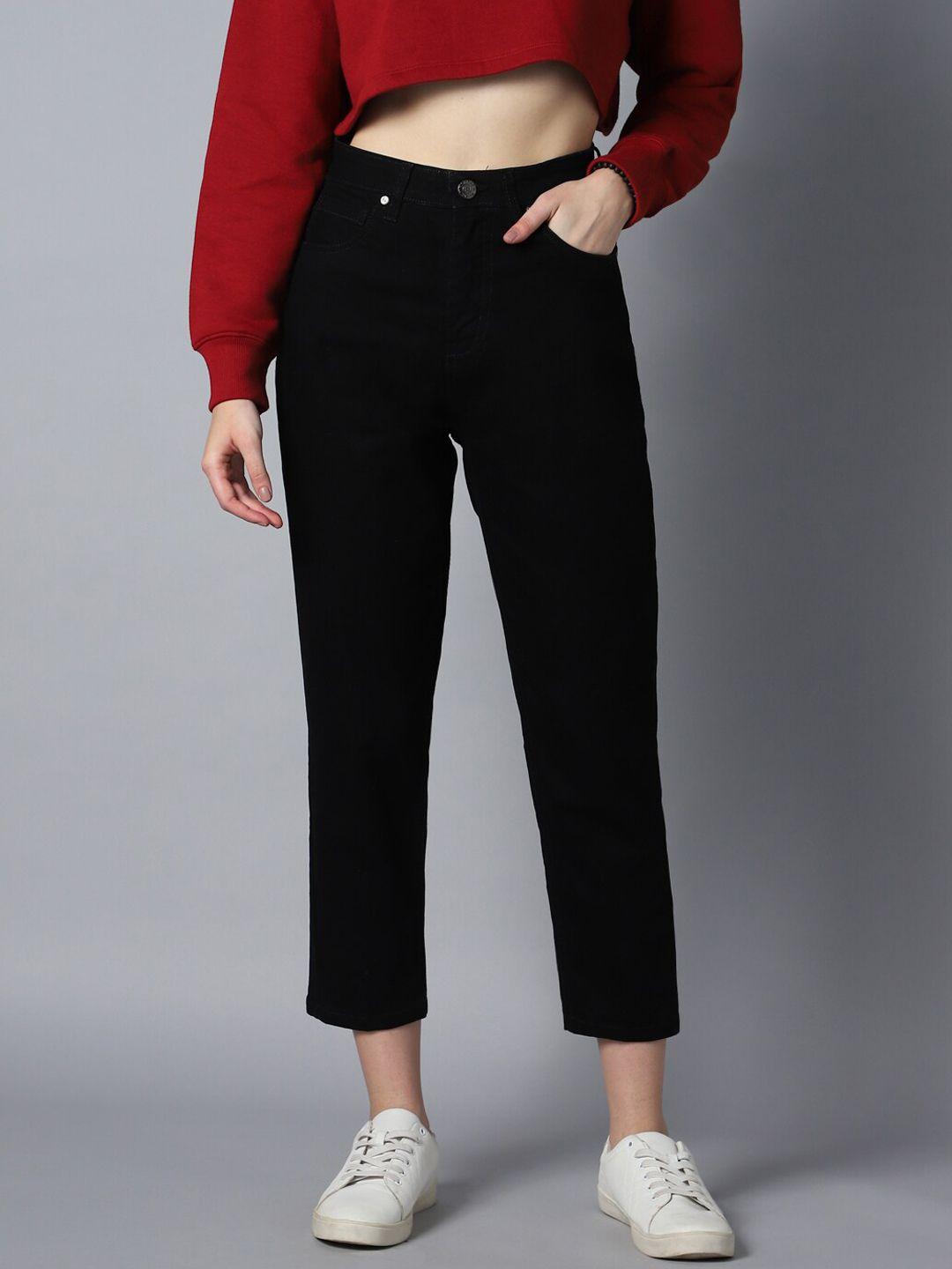 high-star-women-mom-fit-high-rise-clean-look-stretchable-cropped-jeans