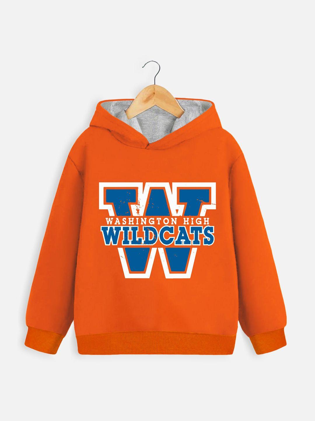 trampoline-boys-orange-printed-hooded-sweatshirt