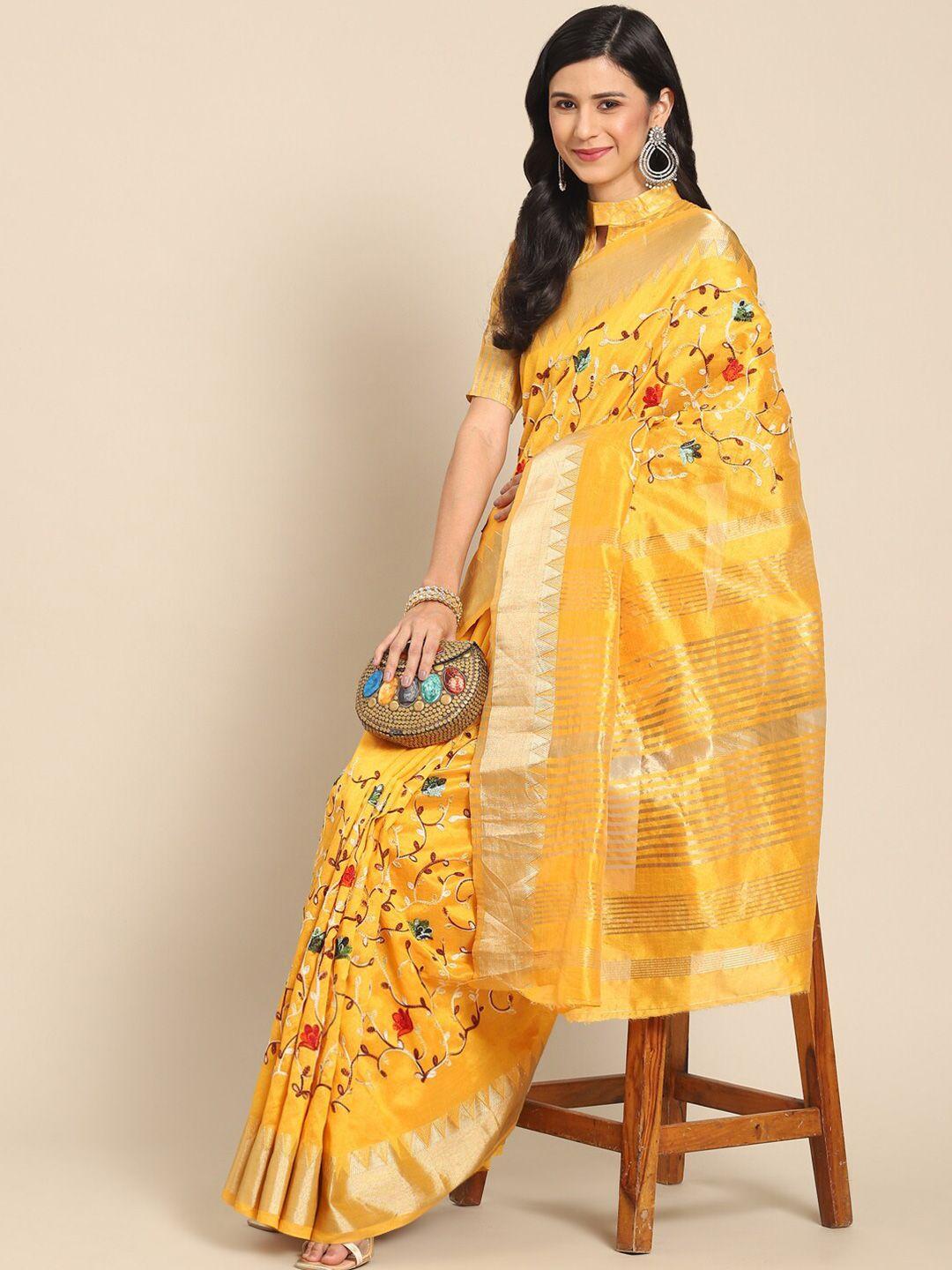 mitera-floral-embroidered-zari-assam-silk-cottton-saree