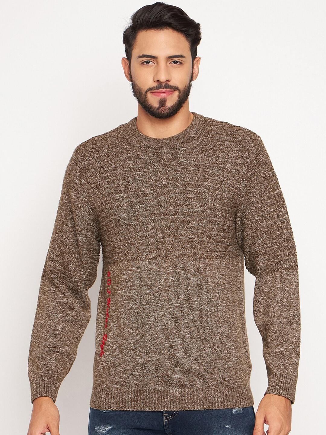 Duke Round Neck Ribbed Pullover Sweater