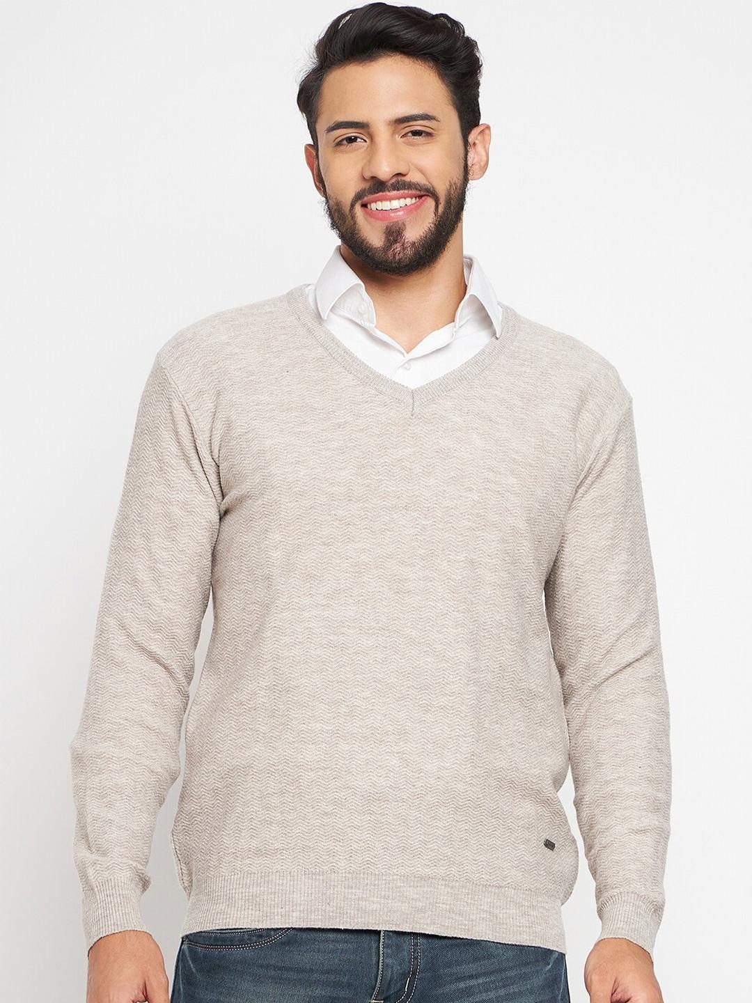 Duke Ribbed Acrylic Pullover Sweaters