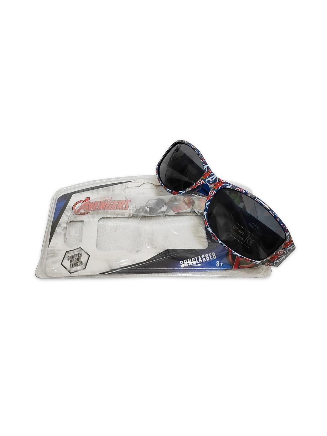Marvel Boys Blue Lens & Blue Sports Sunglasses with Polarised and UV Protected Lens