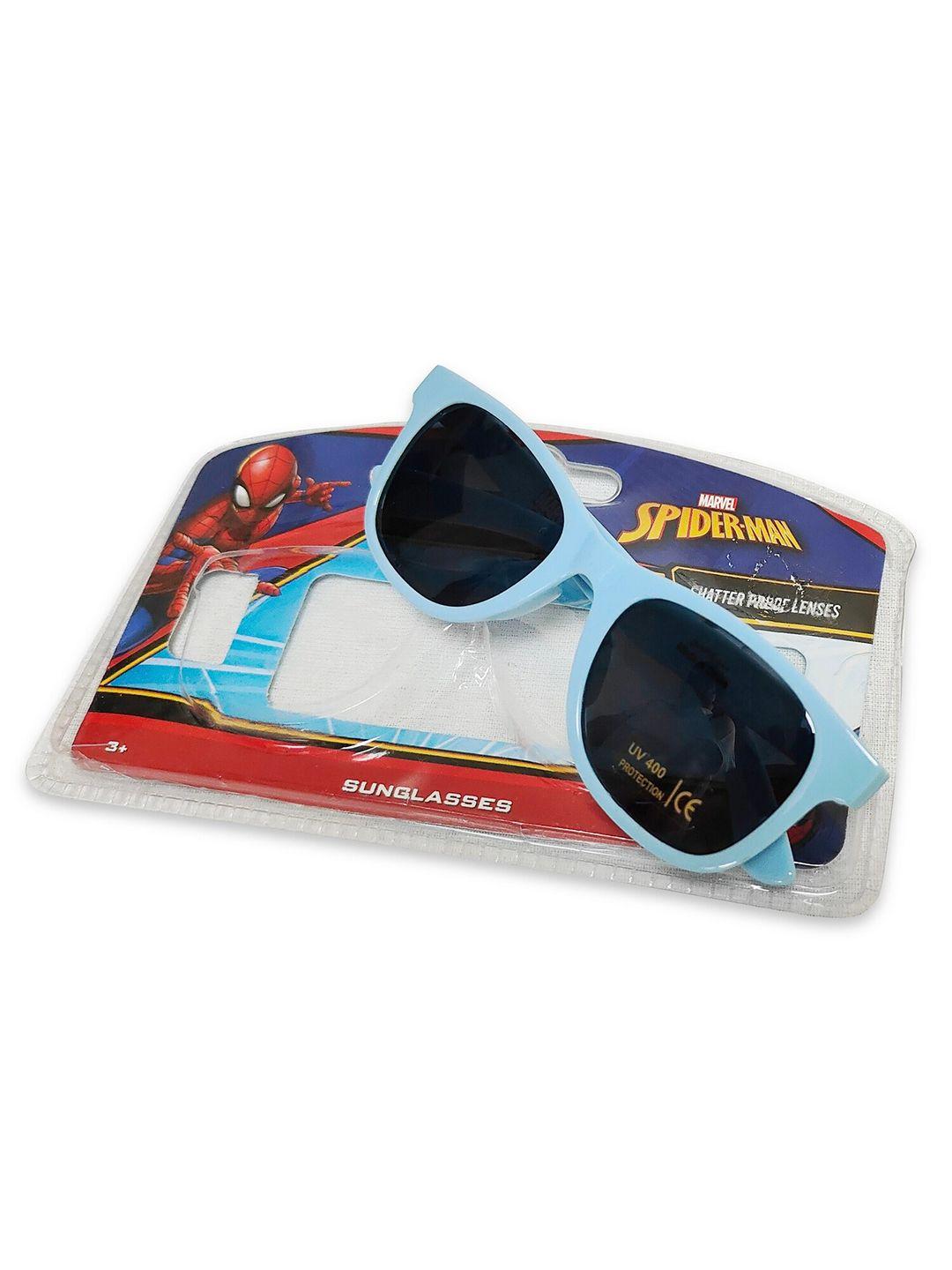 Marvel Boys Grey Lens & Blue Oval Sunglasses with Polarised and UV Protected Lens
