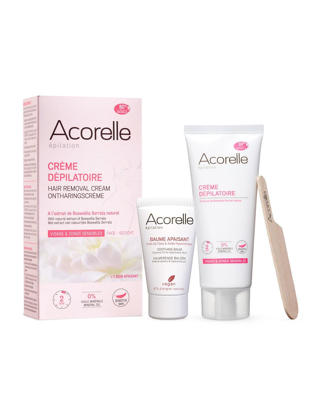 Acorelle Epilation Face & Sensitive Areas Hair Removal Cream For Sensitive Skin - 75ml