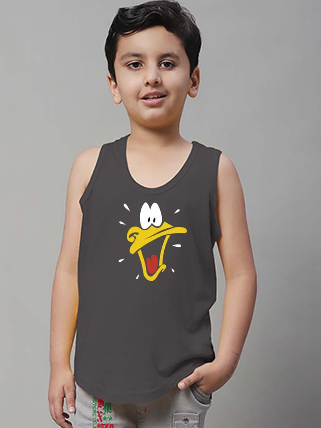 Friskers Boys Graphic Printed Pure Cotton Innerwear Vests