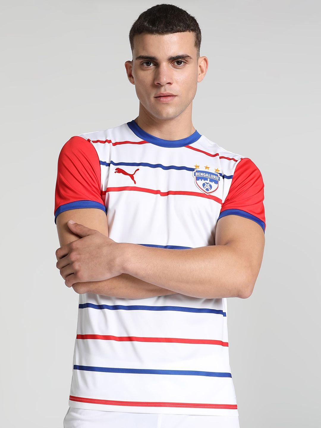 Puma BFC Away Player Replica Striped Football T-Shirt