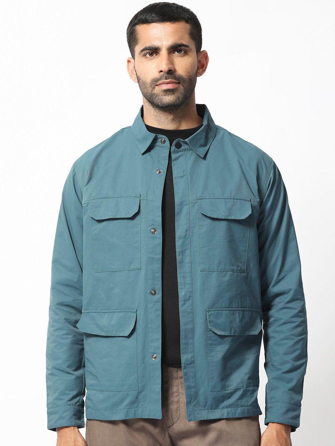 RARE RABBIT Spread Collar Long Sleeves Tailored Jacket