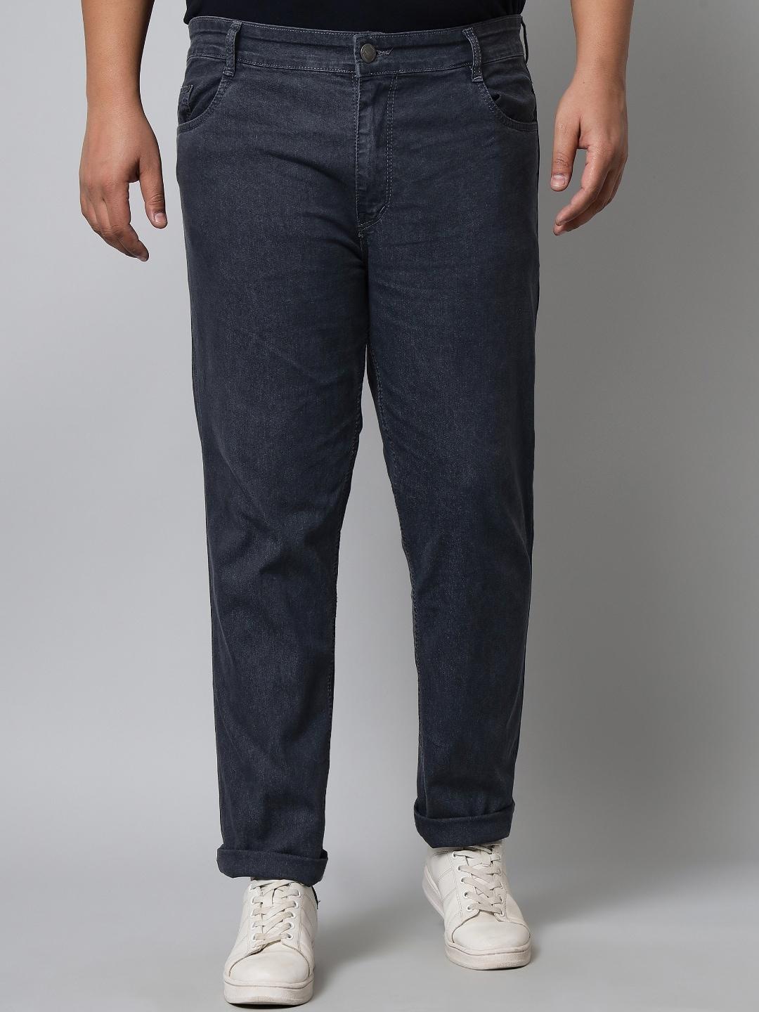STUDIO NEXX Slim Fit Mid-Rise Clean Look Stretchable Jeans