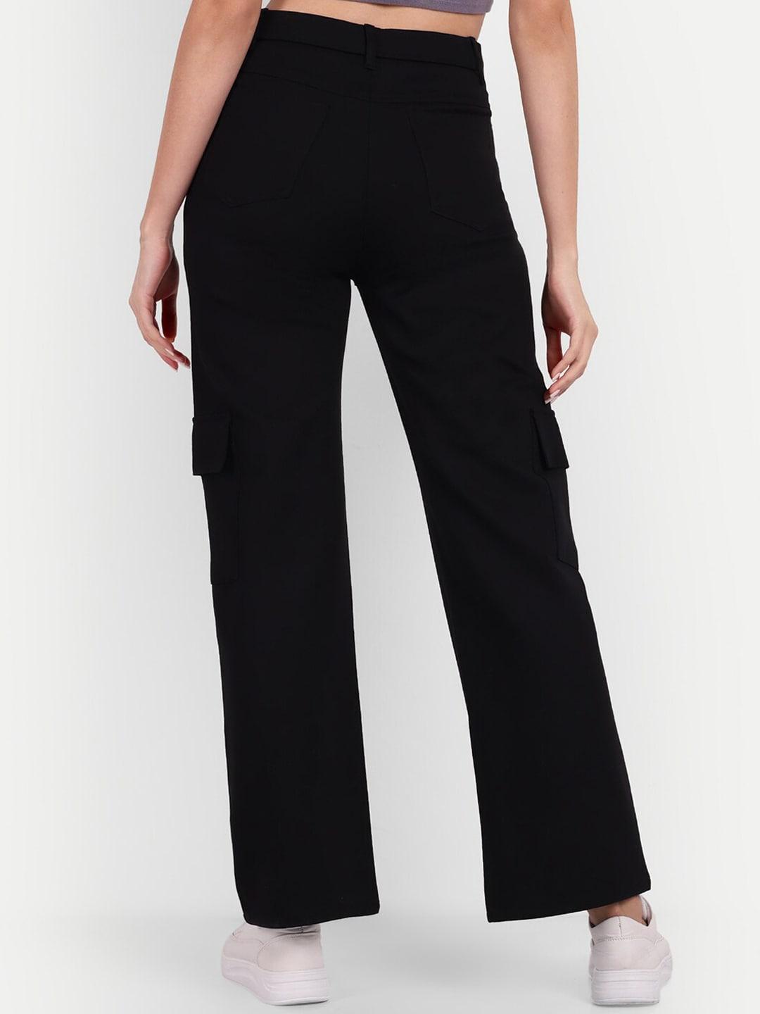 next-one-women-black-smart-high-rise-easy-wash-trousers