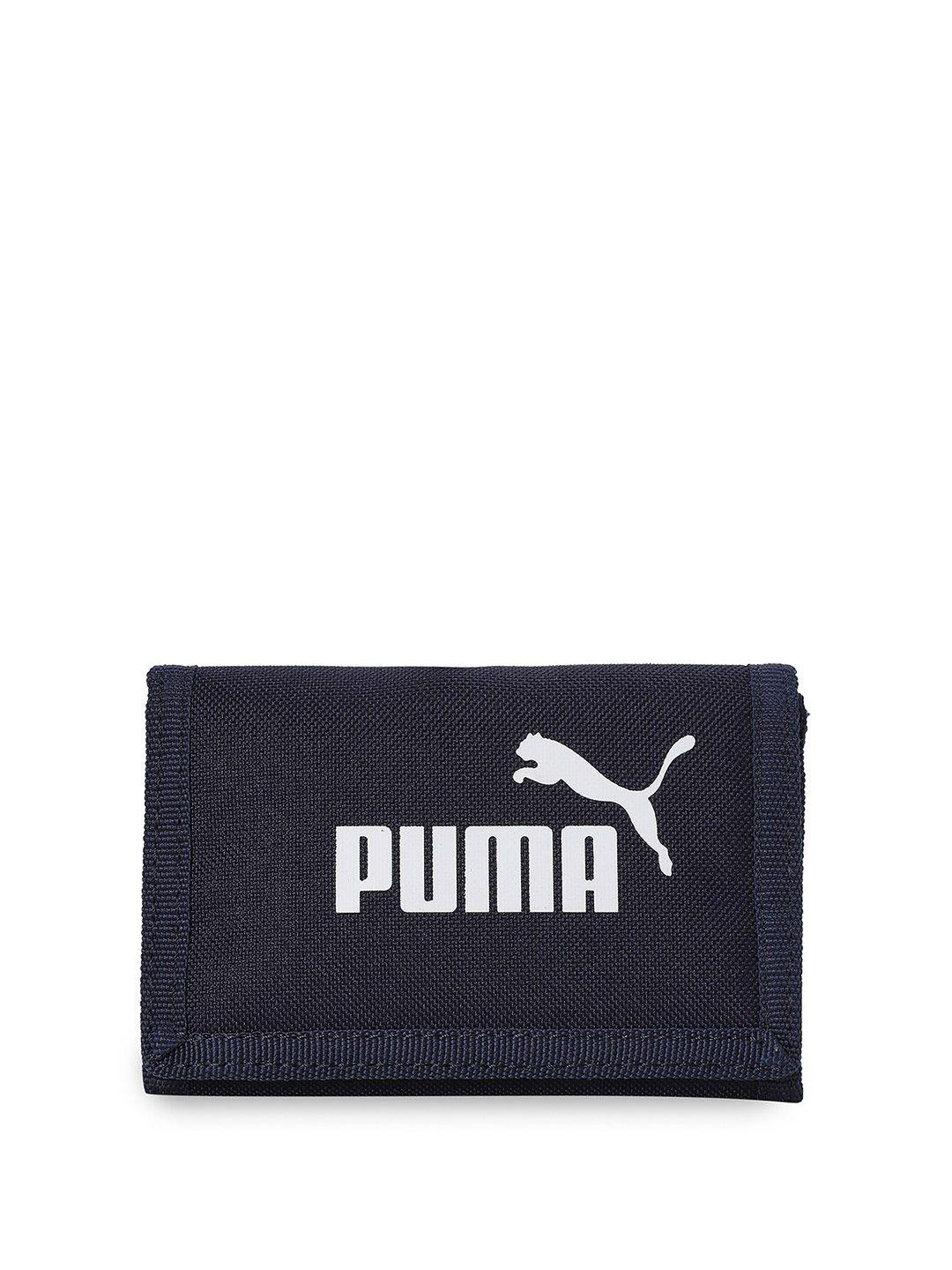 Puma Phase Logo Printed Two Fold Wallet