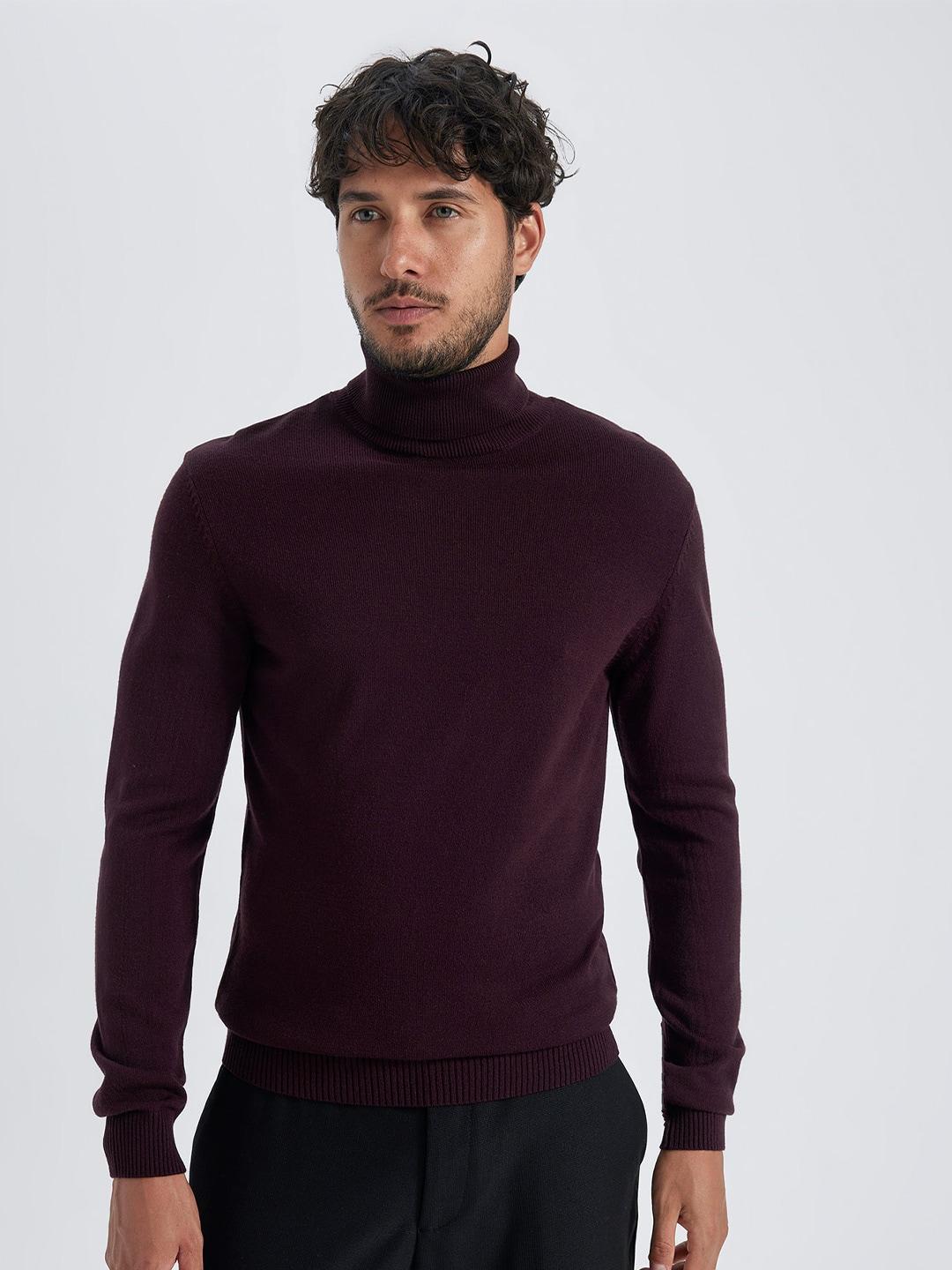 defacto-men-brown-pullover