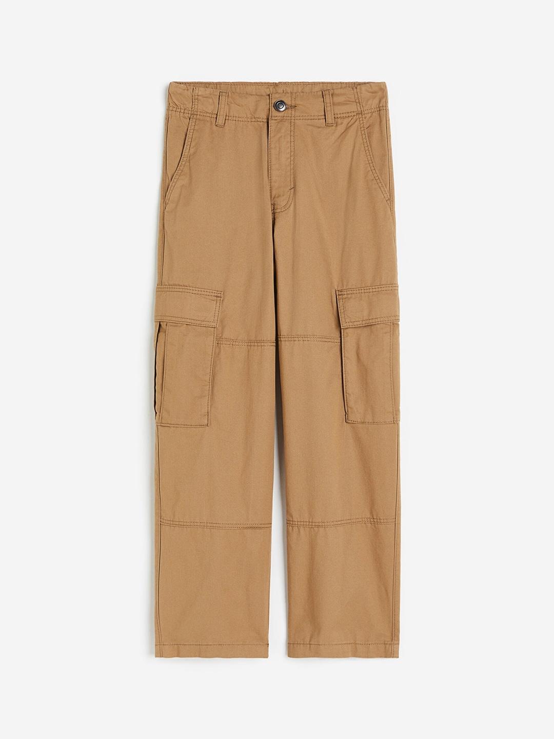 H&M Boys Cotton Cargo Trousers